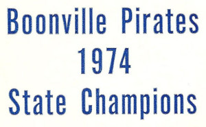 boonville pirates 1974